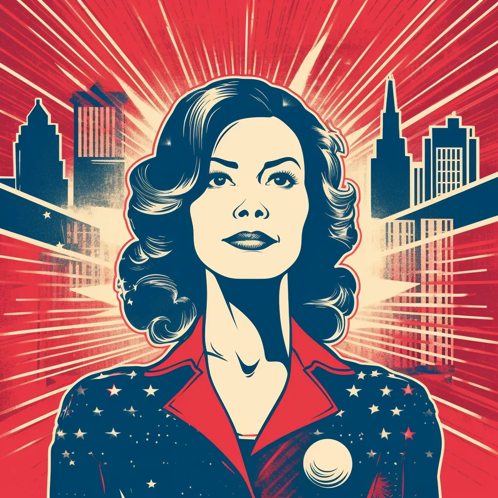 midjourney: woman civic entrepreneur